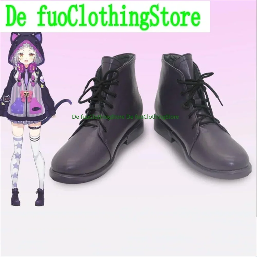 

Murasaki Shion Virtual YouTuber Vtuber hololive Обувь для косплея Сапоги Игра Аниме Хэллоуин Рождество DefuoClothing Обувь