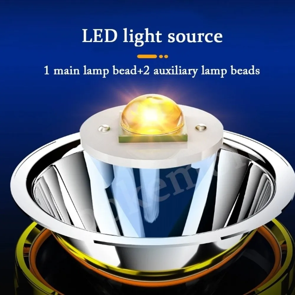 위즈덤 방수 광부 램프 충전식 방폭 위즈덤 손전등 LED 충전식 라이트 마이닝