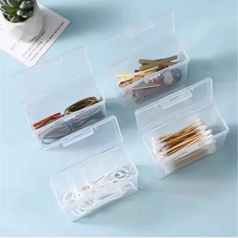 Plastic Clear Storage Box Storage Box Multipurpose For Game Card Rectangular Business Card Credit Card Holder Case Organizer