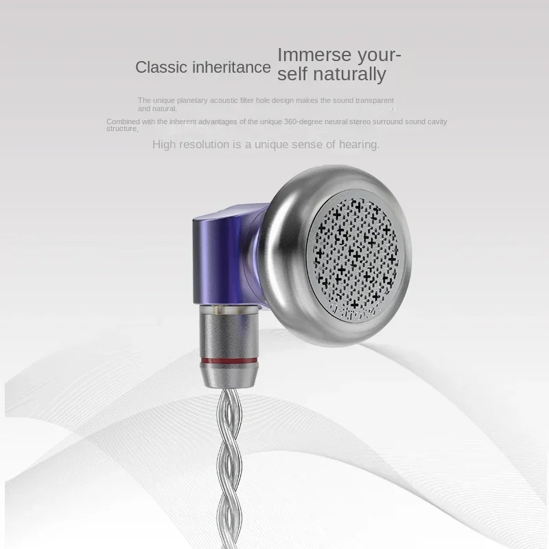 

Astrotec Lyra Clover/ограниченные флагманские плоские HIFI наушники 15 мм полночастотный динамический блок катушек IEMs с плоской головкой