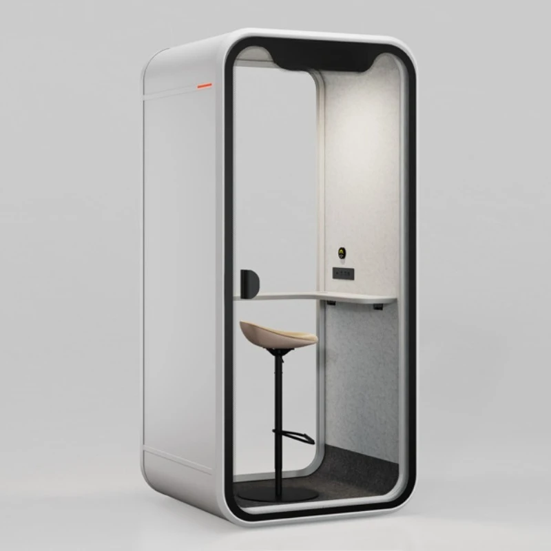 Modern Telephone Booths Movable Soundproof Offices Soundproof Telephone Booths