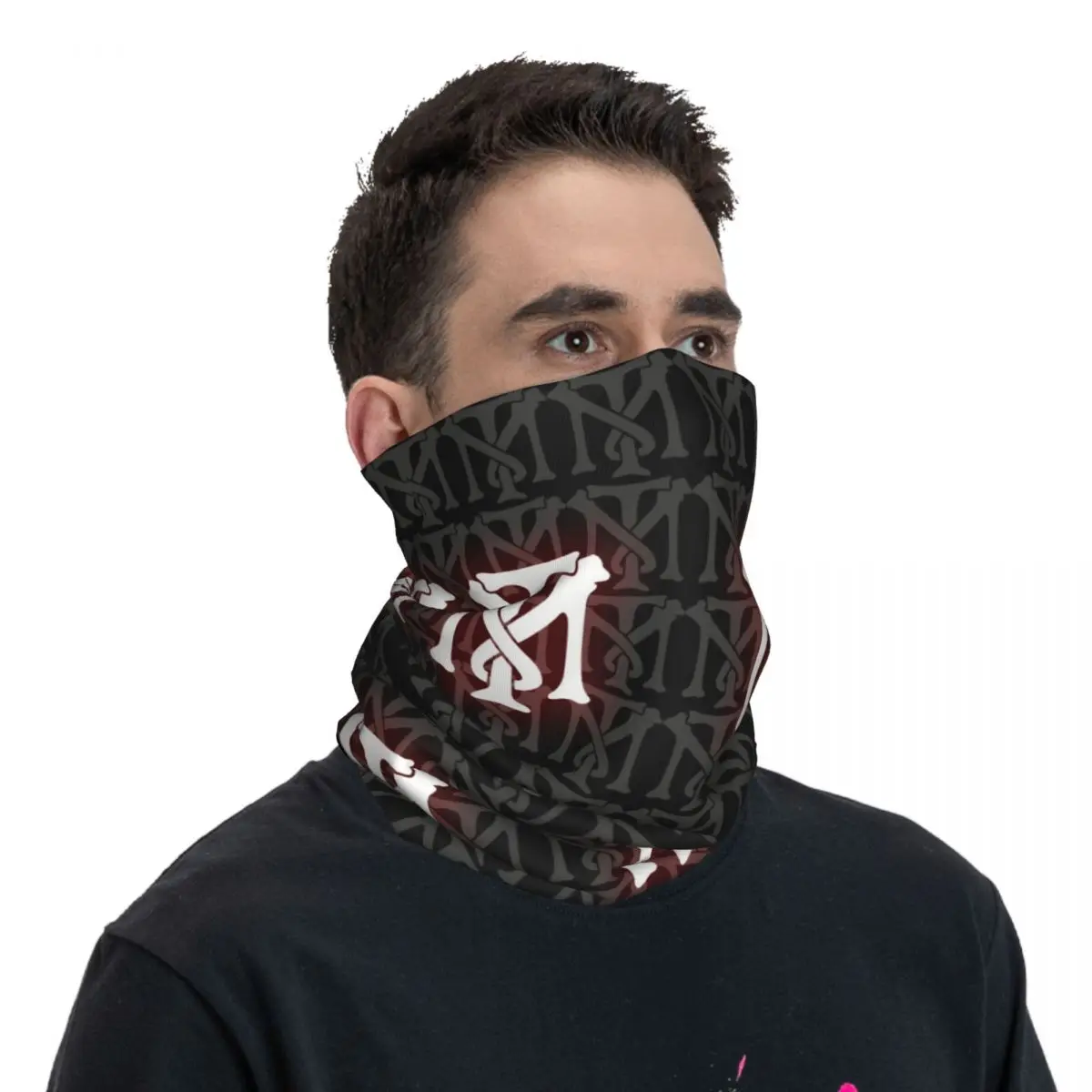 Luminous Scarf Neckerchief คอ Face Mask โพลีเอสเตอร์