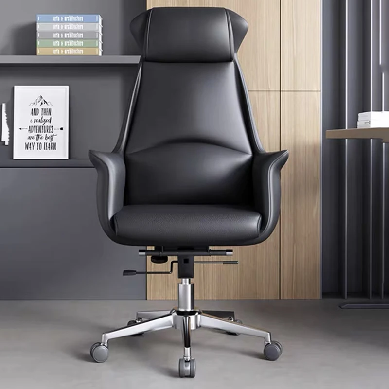 Office Desk Chairs Comfy Chair Gaming Relax Height Adjustable Living Room Footrest Pc Relaxation Armchair Luxury Wheels Computer image 5