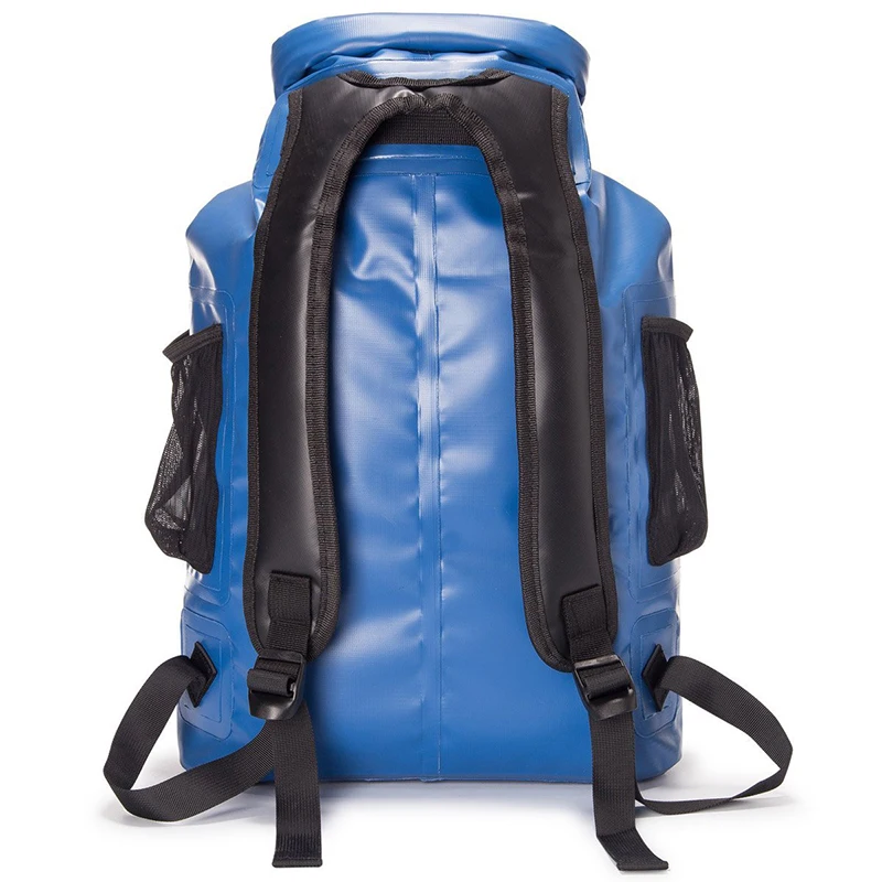 Imagem -04 - Livre Caiaque Mochila à Prova Impermeável Água para Mulheres dos Homens Bolsa de Acampamento Seco Trekking Pacote Oceano Mergulho pá Bolsa da Motocicleta Duffel 22l ao ar