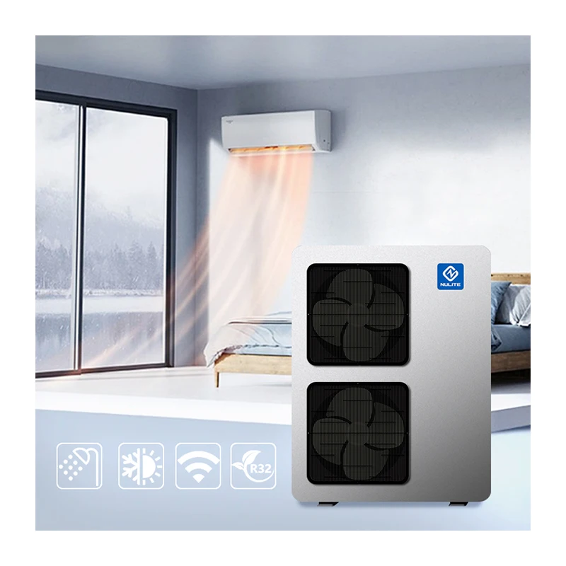 10kw 40kw EVI Monoblock Type air to Water Heat Pump Water Heater for House Heating with Wifi