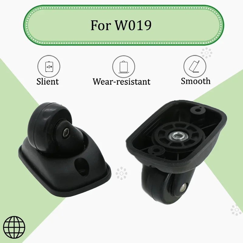 

For W-019 Silent 360° Rotating Luggage Wheel Replacement - Roller Noise-Free Smooth Rolling Luggage Accessories