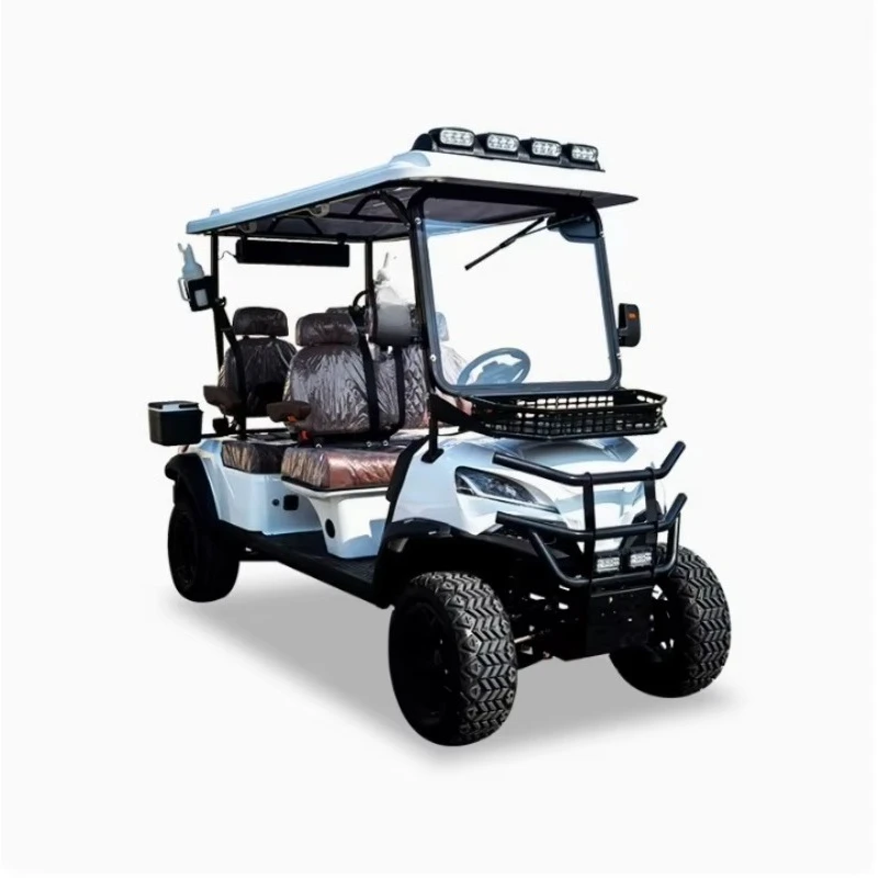 Electric Golf Cart for Scenic Areas Parks Hotels; Sightseeing Vehicle Shuttle Bus Patrol Car; Export Model 4000W Motor 80-100km