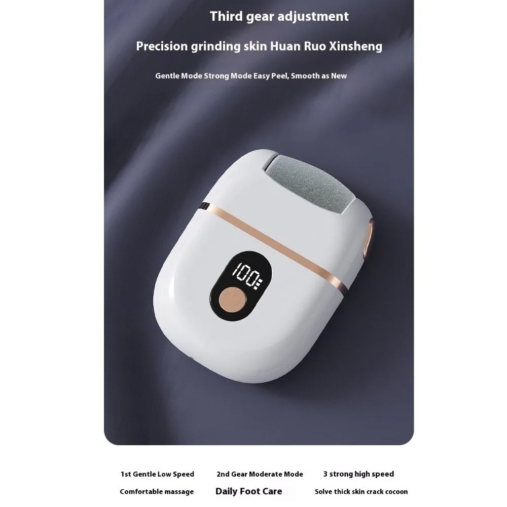 Digital Display Electric Foot Grinder Foot File Feet Care Foot Remover Pedicure Tools Feet Scrubber Safe Dead Skin Remover