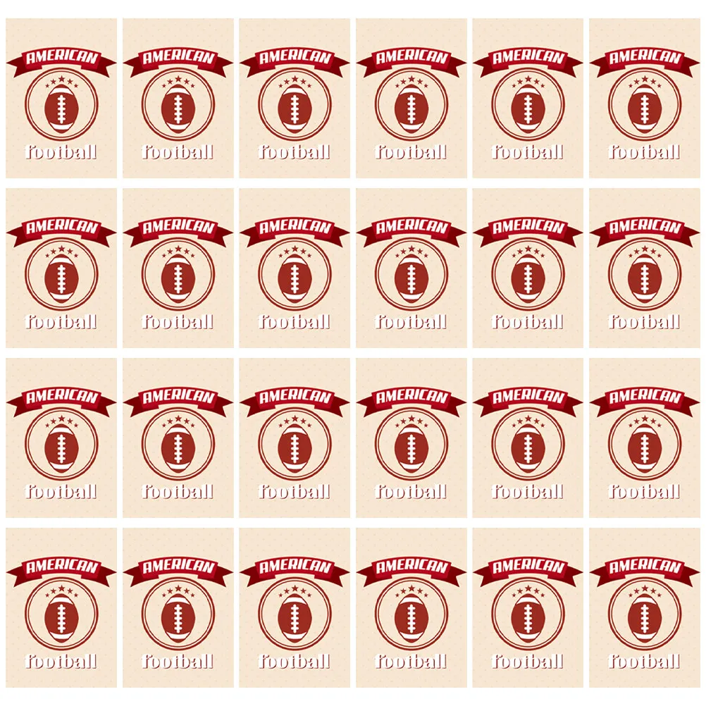 

24Pcs Sports Themed Wine Bottle Label Stickers Party Decoration Unique Printed Bottle Decals Celebration Supplies