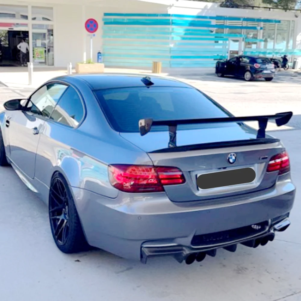 Car Styling GTS Carbon Fiber Modified Rear Spoiler Tail Wing For BMW 1M M3 E82 E87 E90 E92 E93 F30 F10 Revozport Style