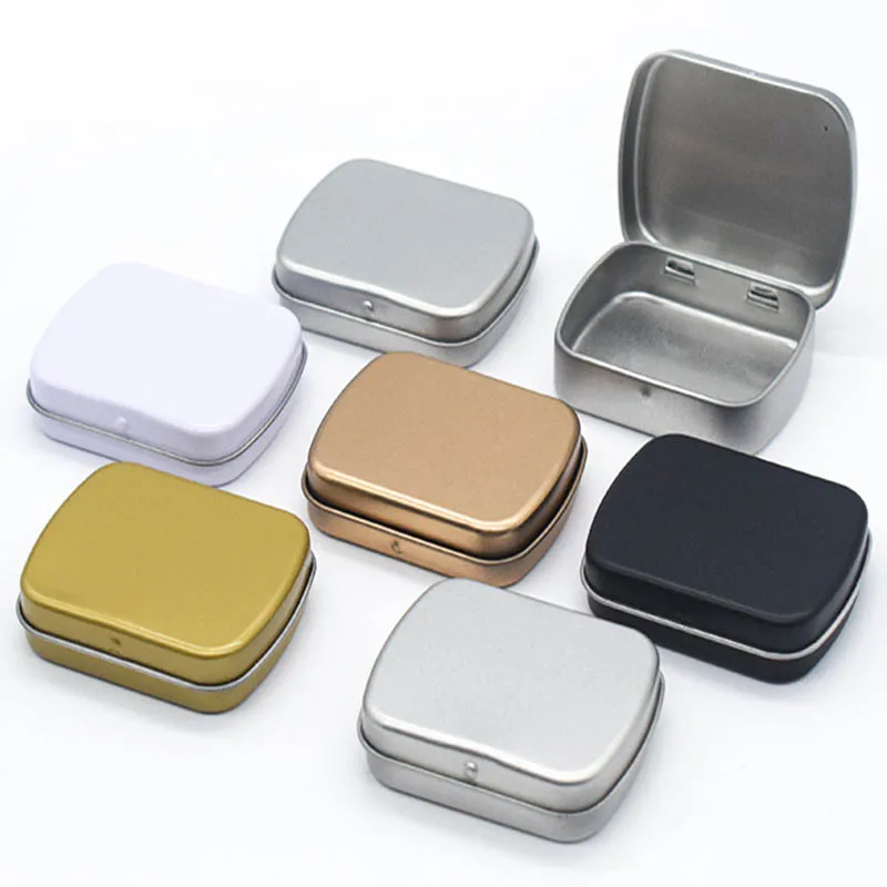 

24Pcs Mini Metal Tin Box Portable Flip Boxes For Storage Candy Pill Coin Money Jewelry Organizer Travel Cosmetics Containers