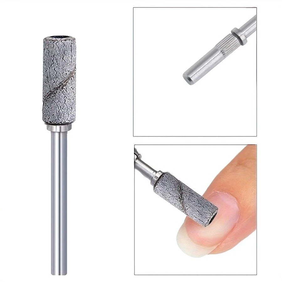 101 51Pcs Box 3mm Mini Grinding Sand Ring Bands With Mandrel For Electric Nail Drill Nail Grinding Head Manicure Dead Skin Tools - view 5