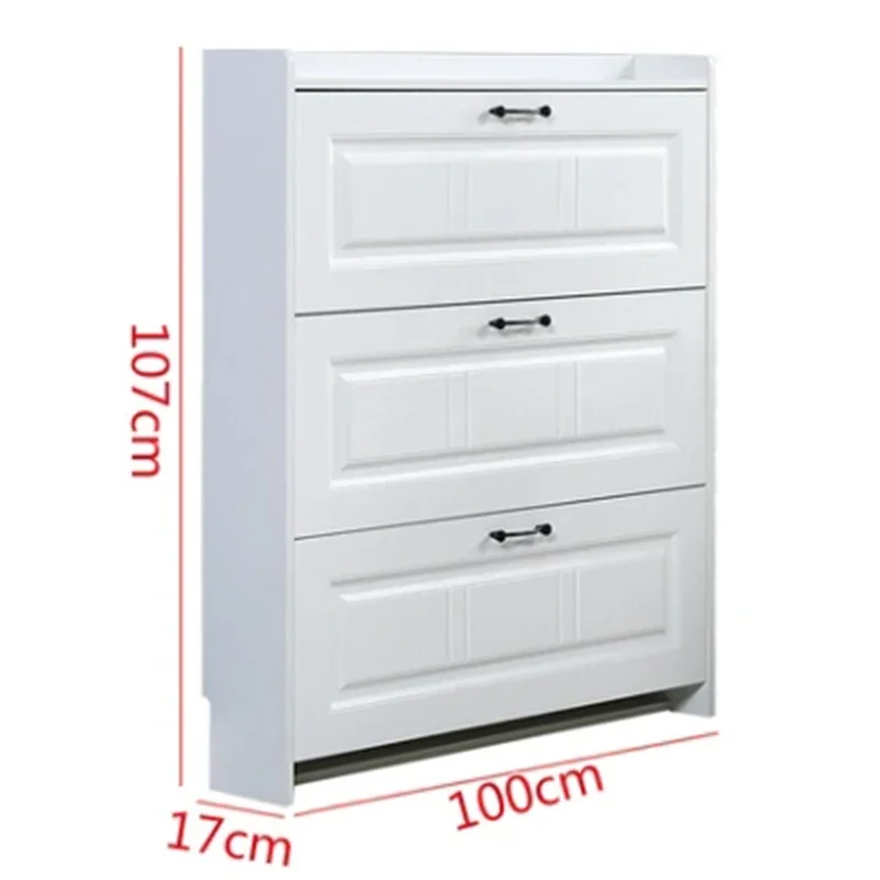 Entry Closets Storage Cabinet Display Modern White Shoe Rack Organizer Cupboard Living Room Sets Furniture