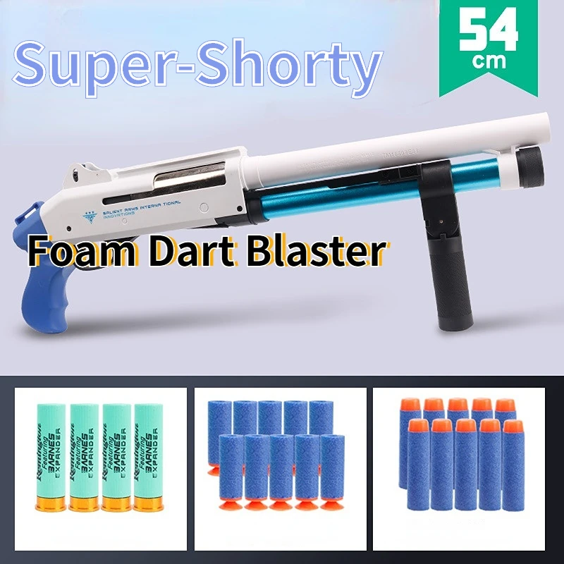 M870 Shell Ejecting Foam Dart Blaster Childrens Toys