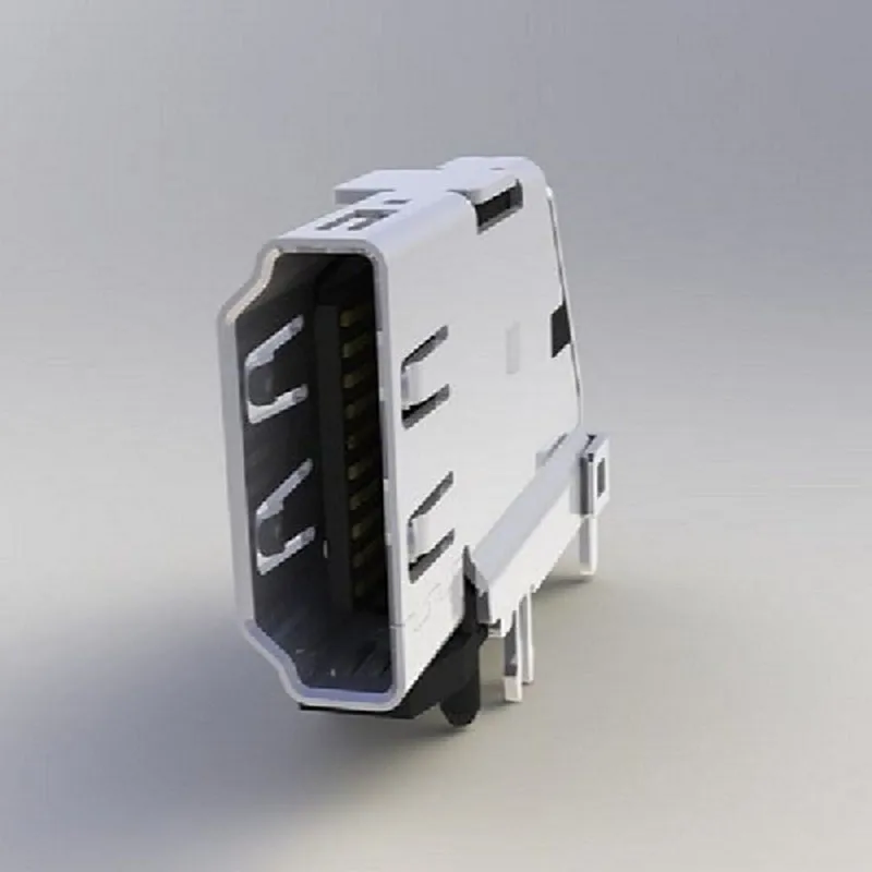 

QJ3119C-WFB1-4F 19P Разъем HDMI с боковой вставкой