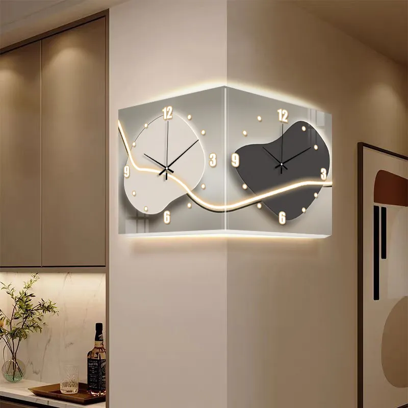 Creative Fashion Wall Clocks Living Room Luxury Modern Aesthetic Wall Watch Nordic Minimalist Horloge Murale Room Decorations