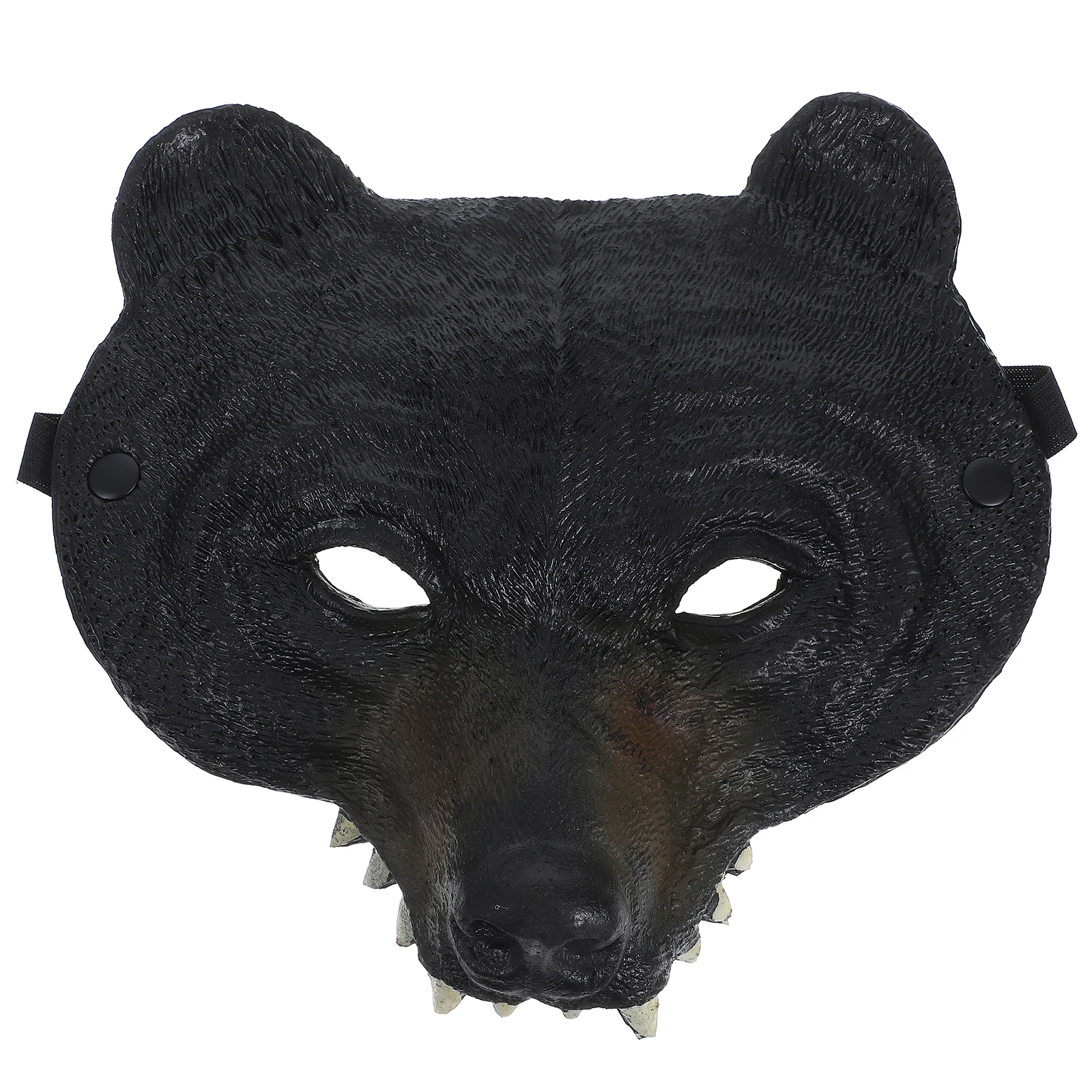 

Black Bear Mask Masquerade Mardi Gras Costume Craft Party Masks for Adults Bulk Lightweight Comfortable Realistic Halloween
