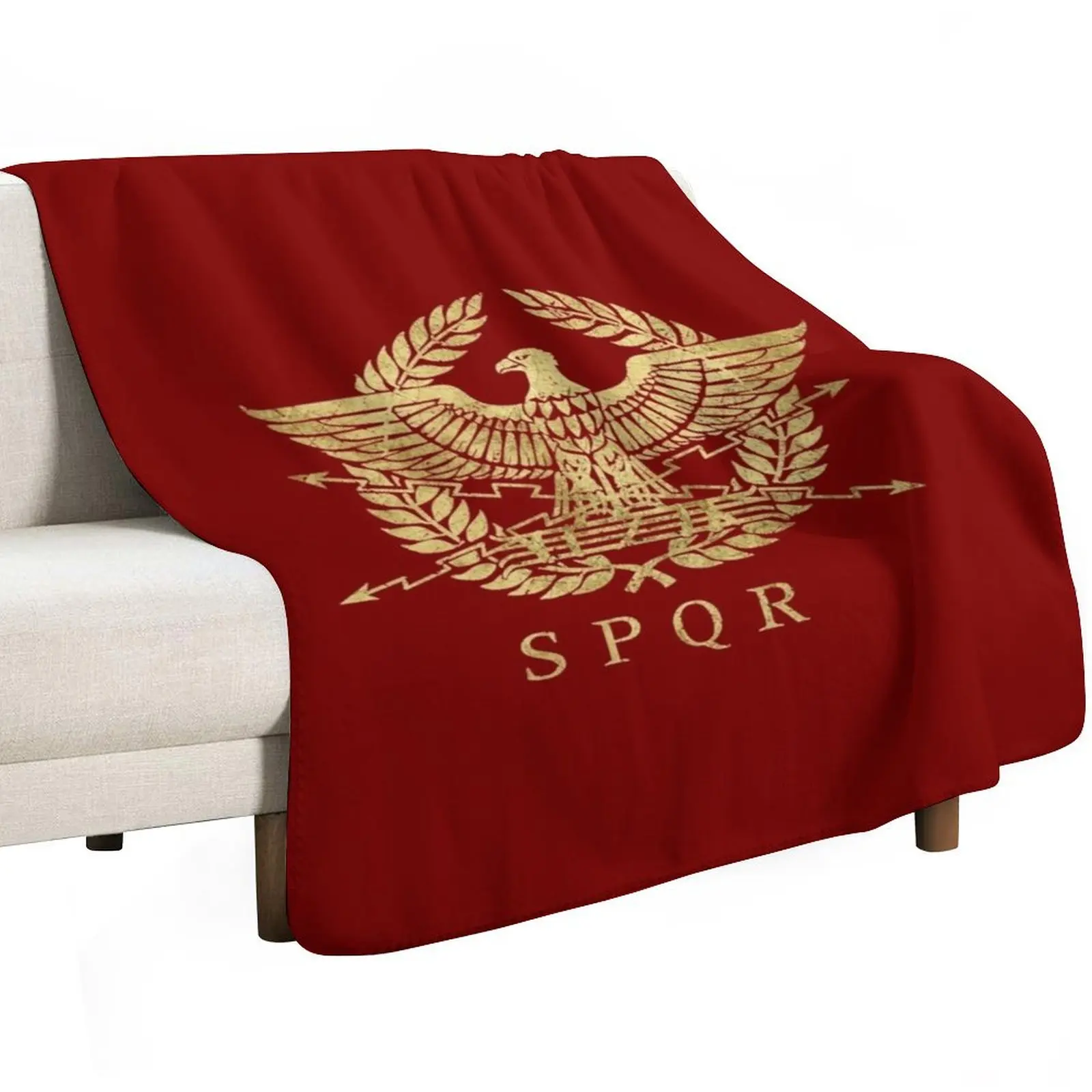 Roman Empire Emblem V01 Throw Blanket manga Softest Blankets For Sofas Cute Plaid christmas gifts Sofa Blankets
