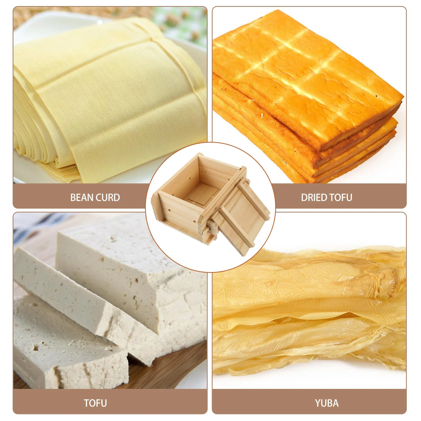 

Tofu Mold Making Tool Eco Friendly Healthy Homemade Press Kit Tofu Diy Mold Simple Practical Kitchen Bar Use