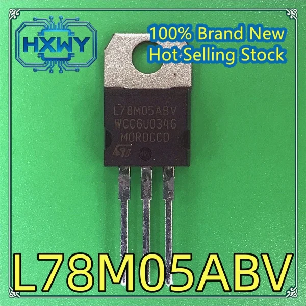 (10/50 pieces) L78M05ABV L78M05ABV-DG TO-220 package linear voltage regulator imported chip welcome