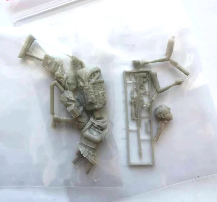 Model kit Resin kit Sniper Group Girl