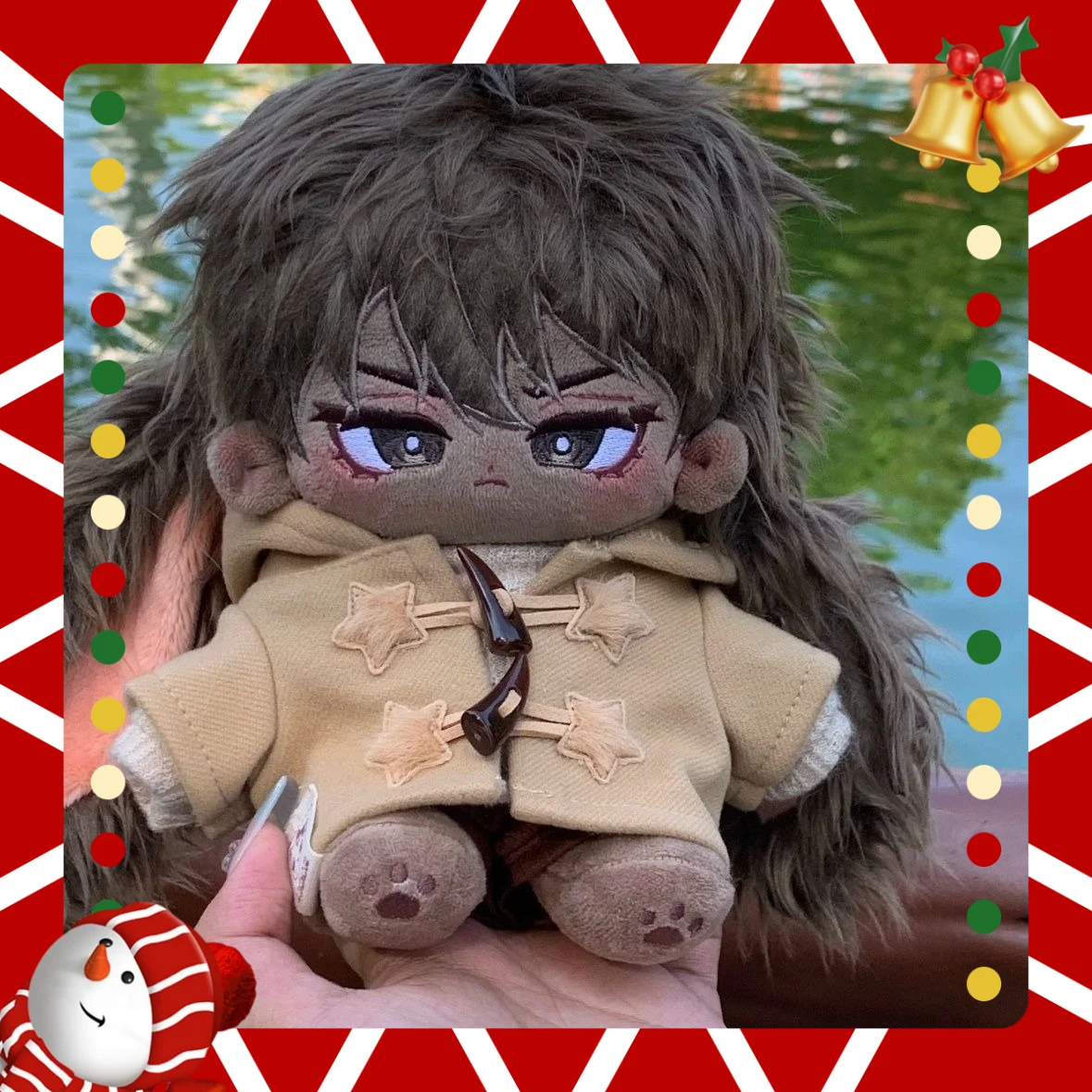 

20cm Original Doujin Peripheral Codename Anastasia Attribute Cotton Doll Collectible Room Decoration Gifts for Boys and Girls