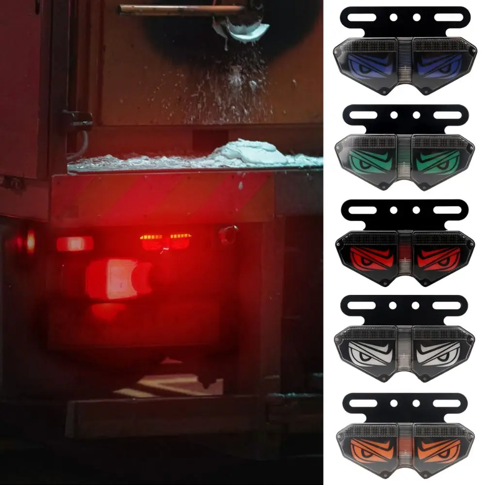 Creative 12-24V Devil's Eye Truck Light Universal Multi-Mode Side Signal Light Truck Taillight Car Decor