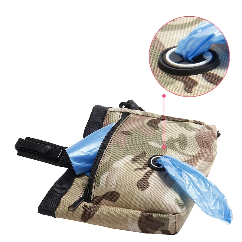 Portable Pet Dog Training Waist Bag Large Capacity Puppy Reward Bags Outdoor Feed Storage Pouch Snack Waist Bag view 3