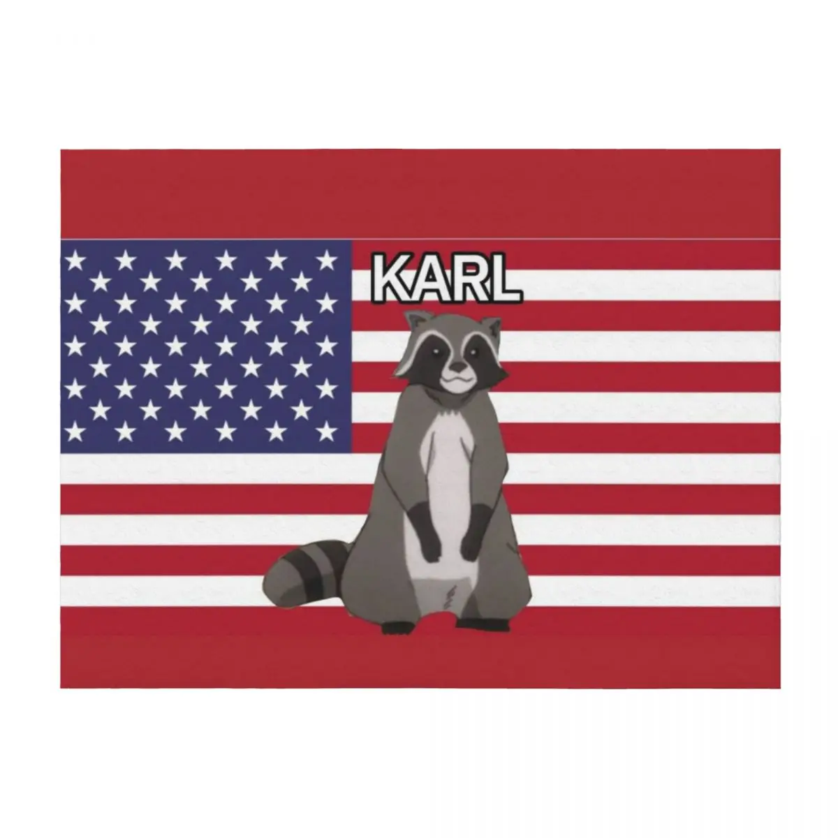 

Karl bsd Throw Blanket Soft Cute Beautifuls wednesday Blankets