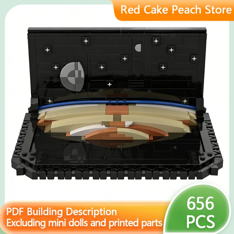 

City Street View Model MOC Building Bricks Classic Opening Shot Modular Technology Children Holiday Gifts Assemble Toys Suit