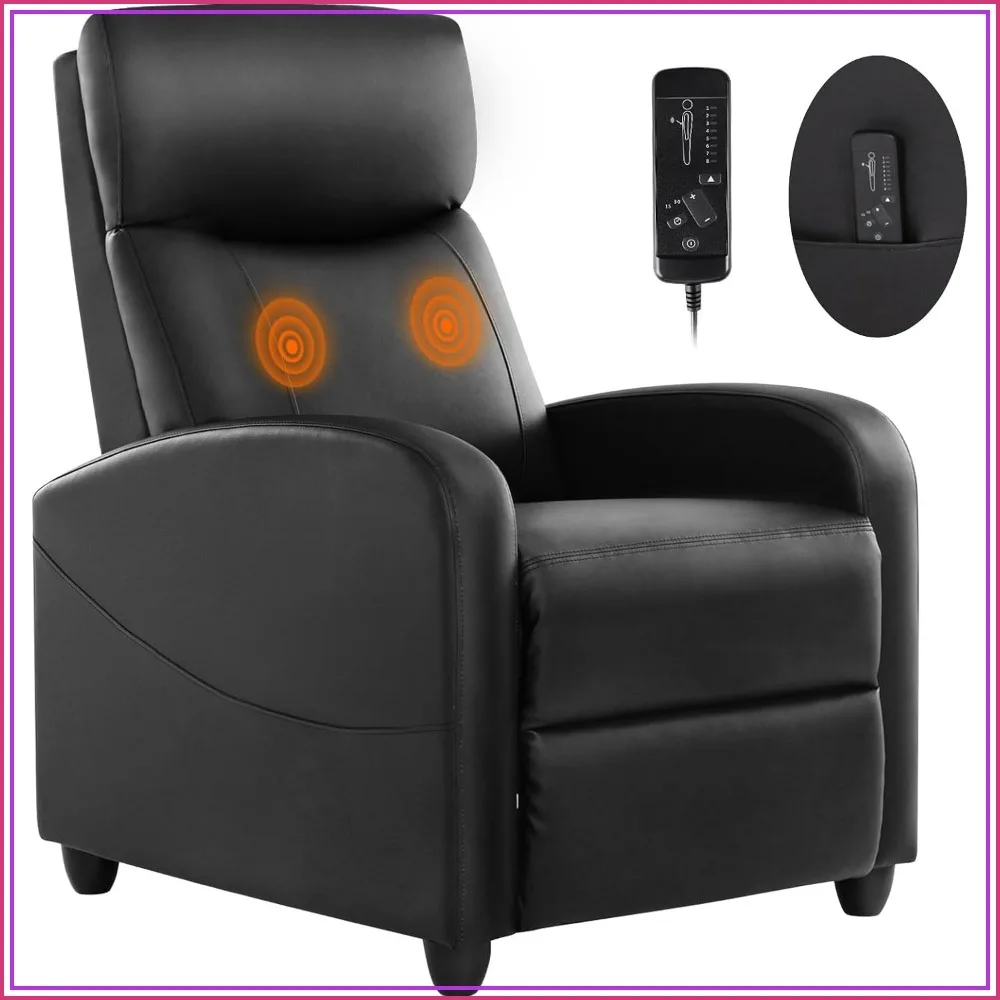 Massage Recliner Chair for Adults, Adjustable Home Theater S