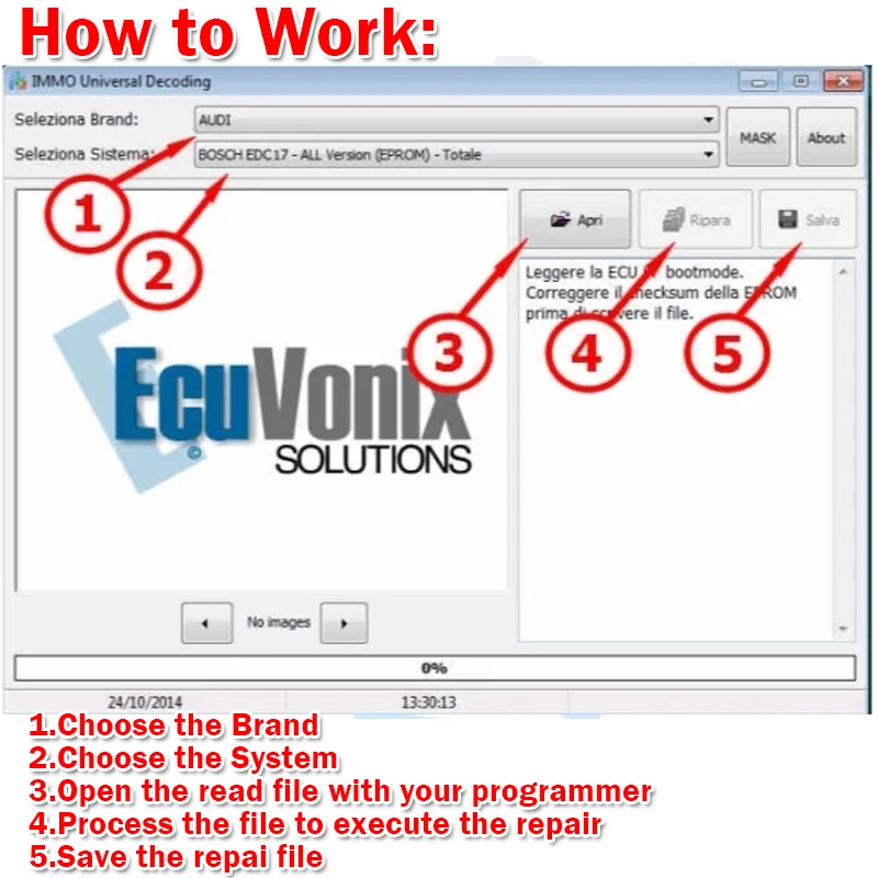 IMMO Universal Decoding 4.5 IMMO off Software IMMO 4.5 Remove IMMO Code of ECU Repair IMMO Code EDC15C7 EDC17 Programmer