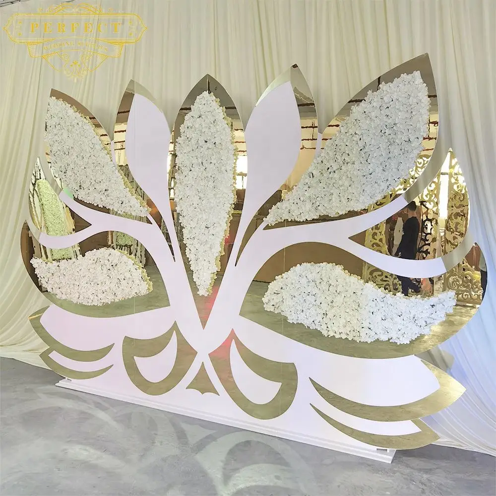 Gorgeous Flower Wall PVC Wedding Backdrop Event Banquet Party Decoration Wedding Supplies