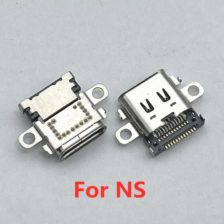 1-5pcs For Switch Lite Console Power Connector Type-C Charger Socket Jack For NS Switch OLED NS pro NS lite USB Charging Port