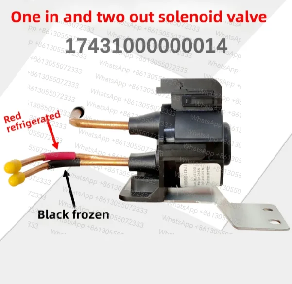 Convient pour la vanne de commutation électrique du réfrigérateur 17431000000014 URD12AC210DC12V