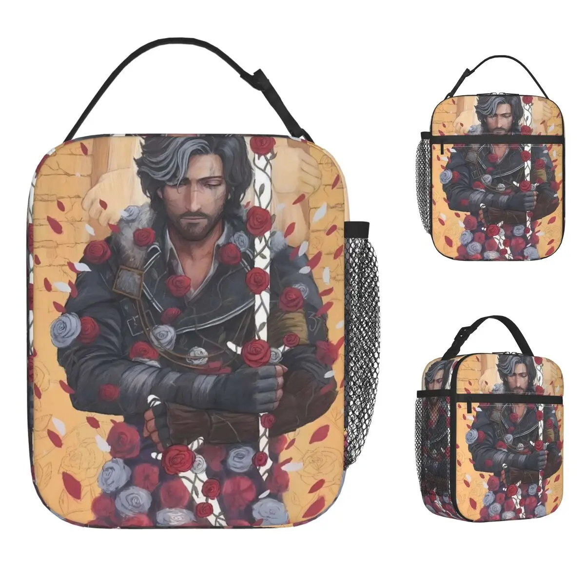 Gustave Clair Obscur Expedition 33 حقيبة الغداء للطفل طباعة علب الاغذية مكتب عادية حقيبة للحفاظ على البرودة المحمولة أكسفورد أكياس الحرارية #1