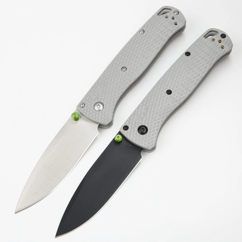 535 G10/Aluminum Allo/Titanium Alloy Handle Outdoor Folding High Hardness Sand Light Sharp Wilderness Survival EDC Pocket Knife