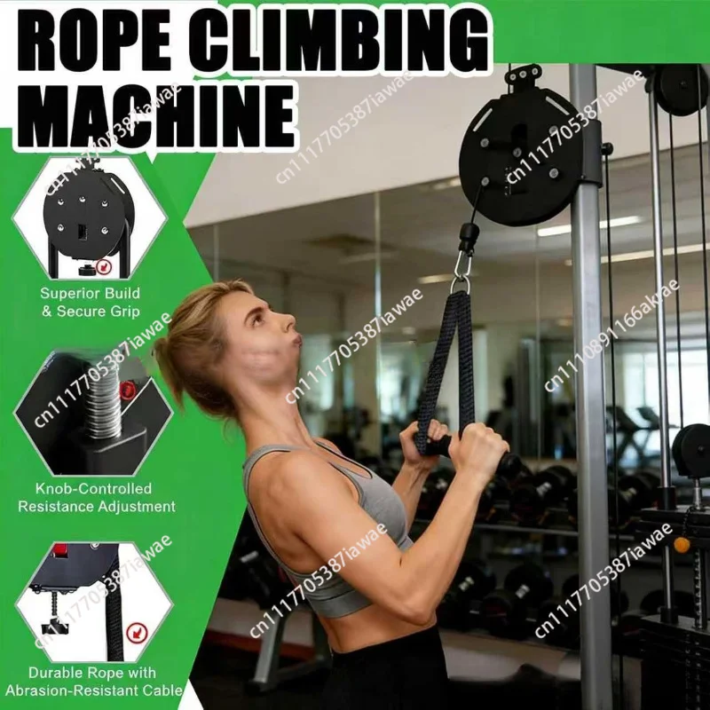 Suspended rope climbing machine Upper limb strength training rope puller Household and commercial private teaching room rope
