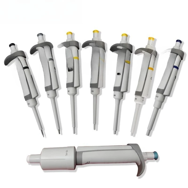 

Single channel adjustable range pipette 100ul sample gun can be sterilized