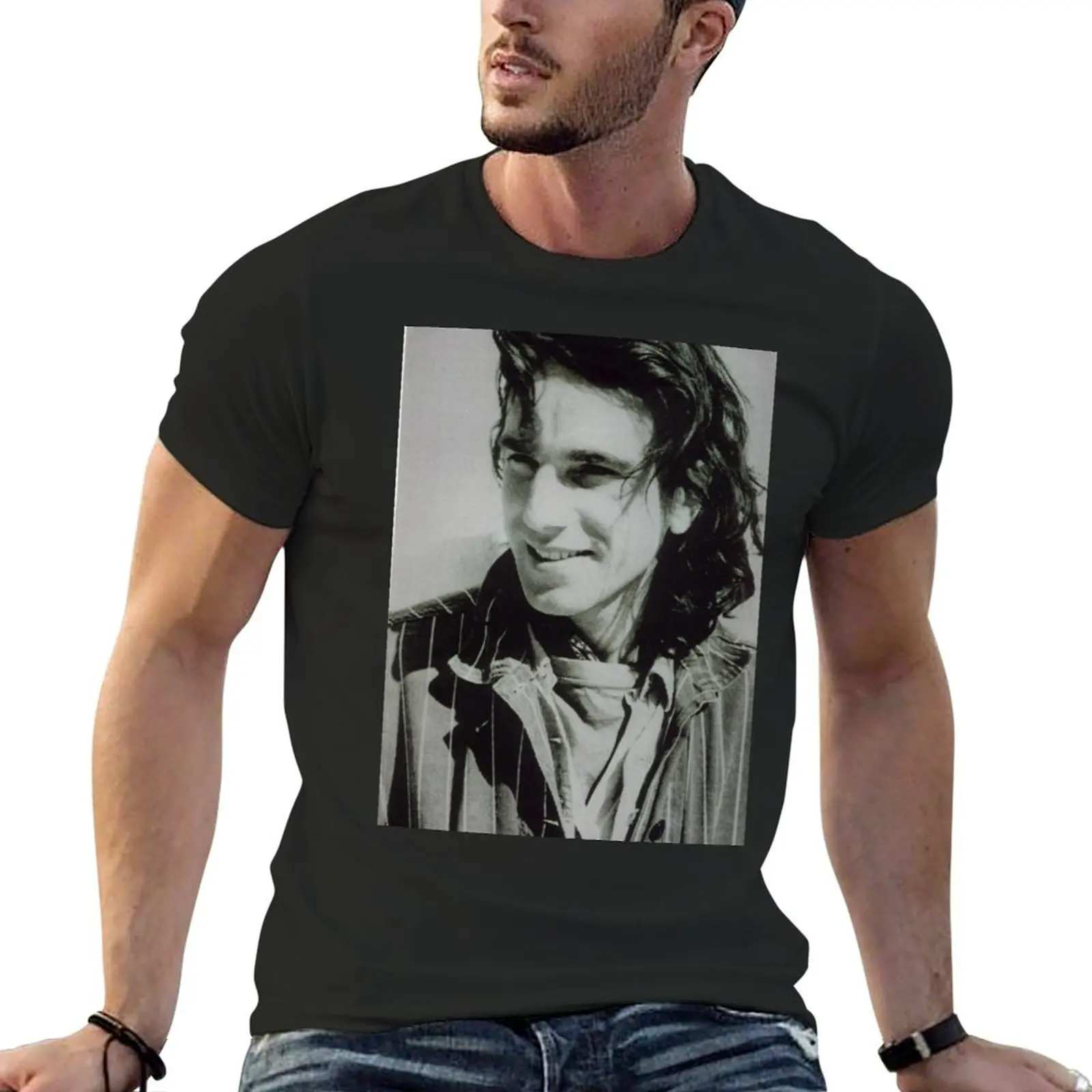 

Young Daniel Day Lewis T-Shirt customs design your own summer tops vintage compression shirt men