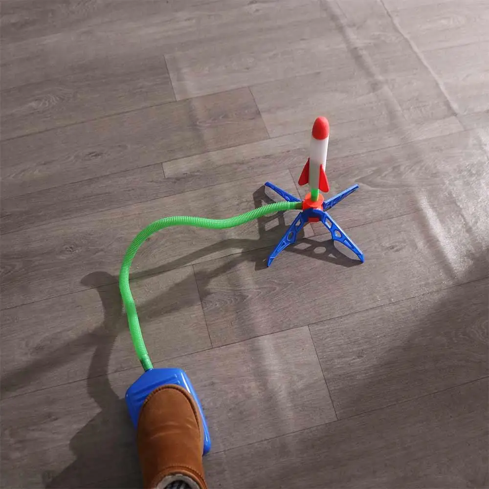 Sport Sport Games Child Play Set Fire A Rocket Foot-stepping Rocket Foot Transmitter Small Rockets Flash Launch Rocket