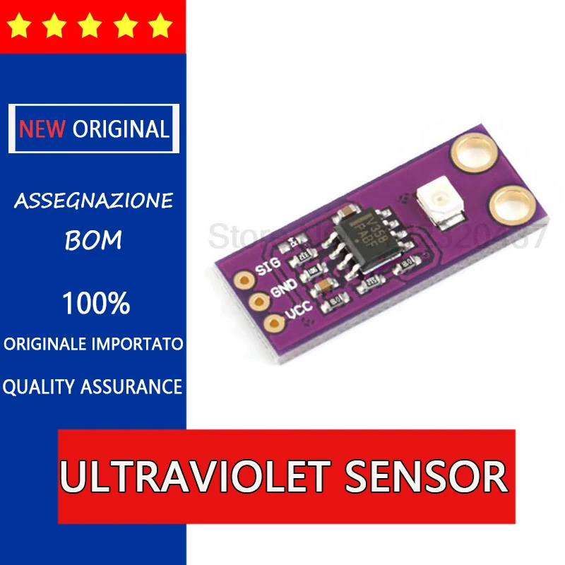 S12SD ultraviolet sensor module is highly sensitive in detecting sunlight intensity