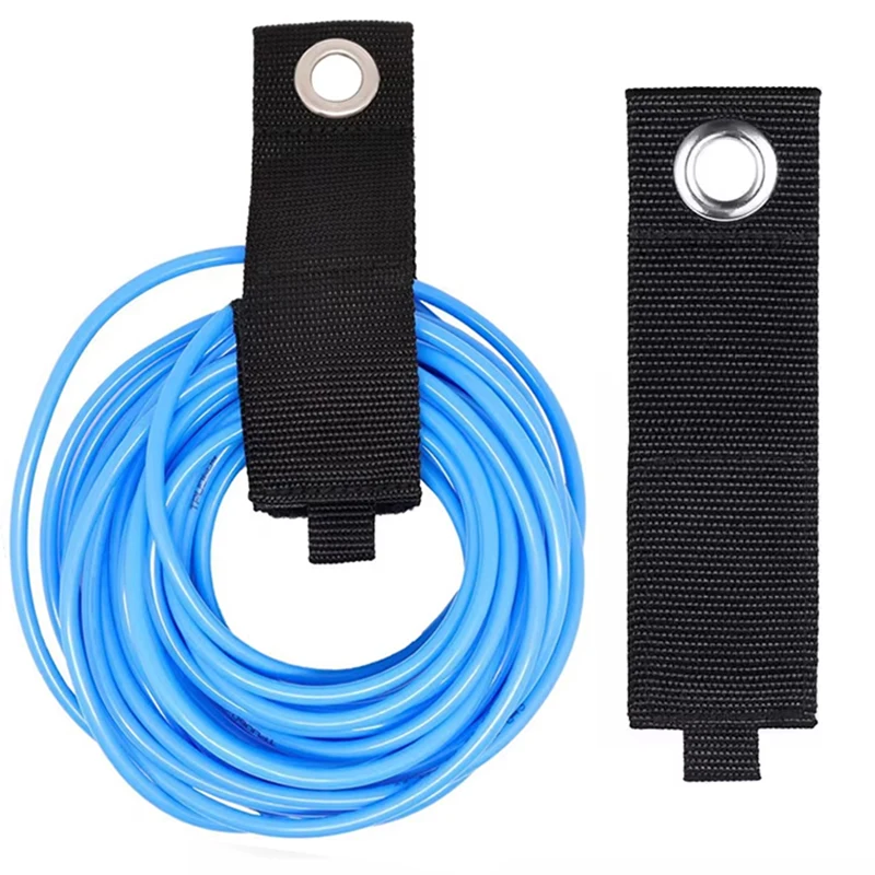 Garage Organization Cord Storage Strap Heavy Duty Extension Cord Holder Reusable Cable Ties Hose Hanger Workshop Accessory Rack