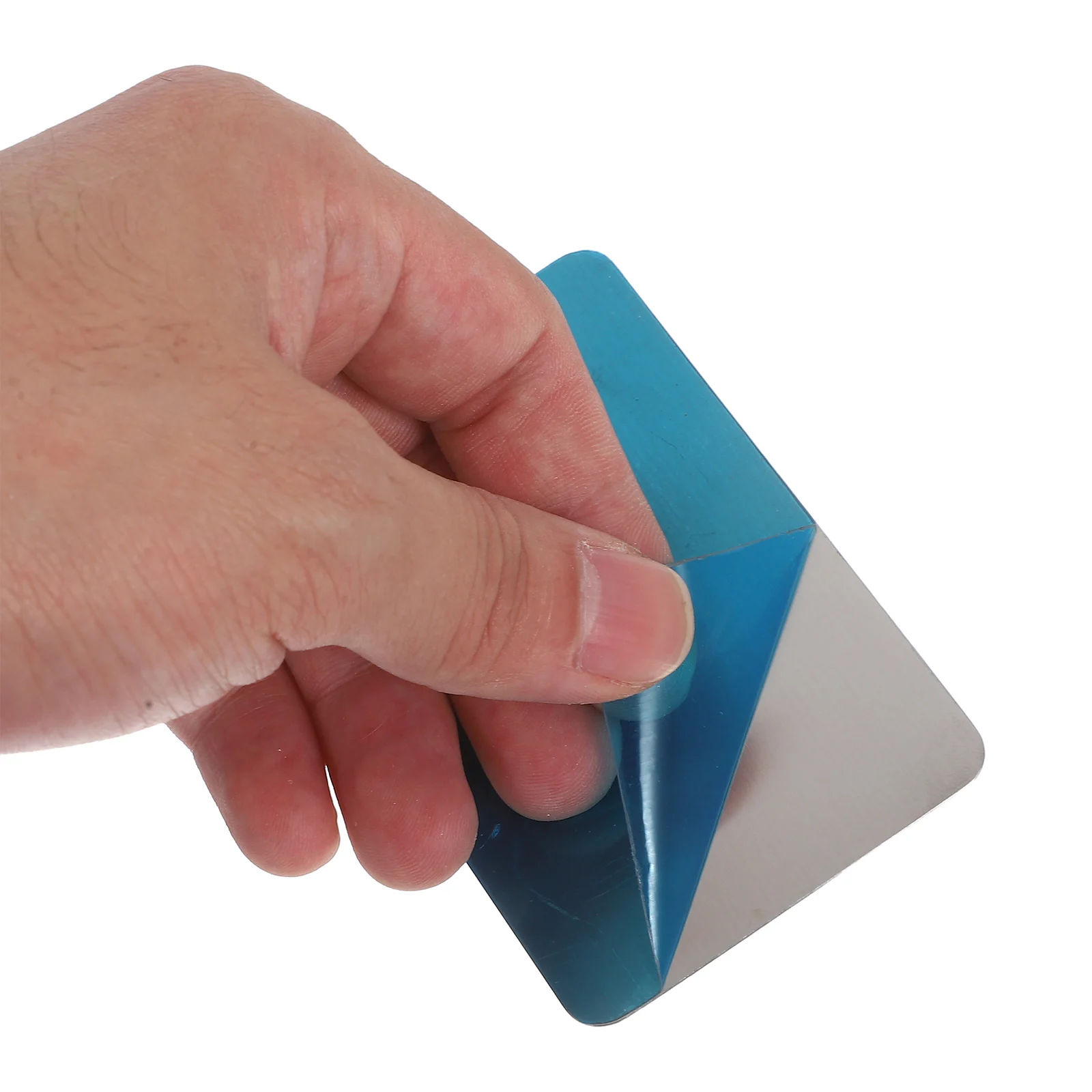 

10Pcs Unfinished Stainless Steel Name Cards Dual Side Brushed Surface Safe Rounded Corners for Custom Engraving Metal Business