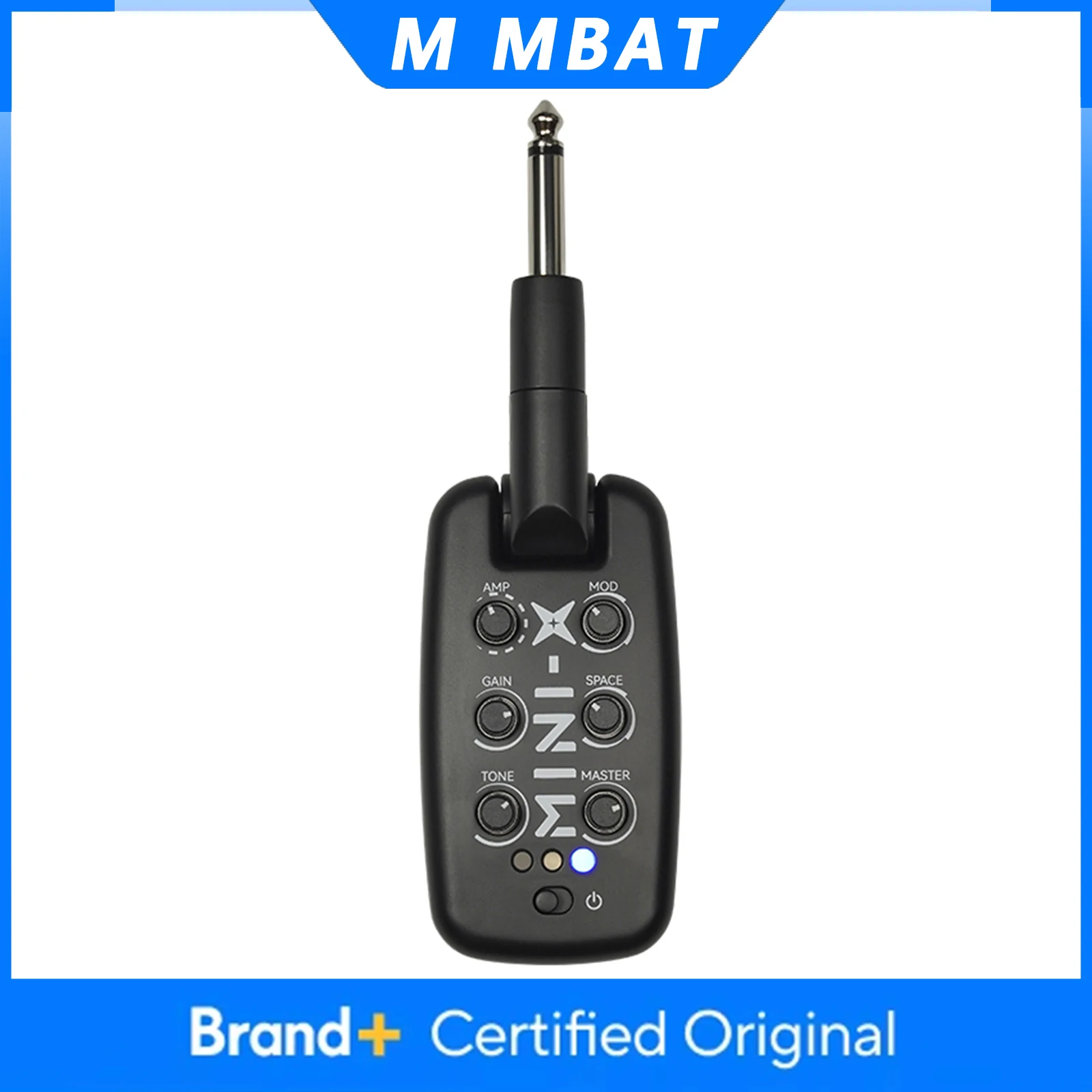 

M-VAVE MINI-X усилитель для наушников, гитарный басовый эффект, перезаряжаемый портативный подключаемый усилитель, встроенный 9 различных тонов усилителей