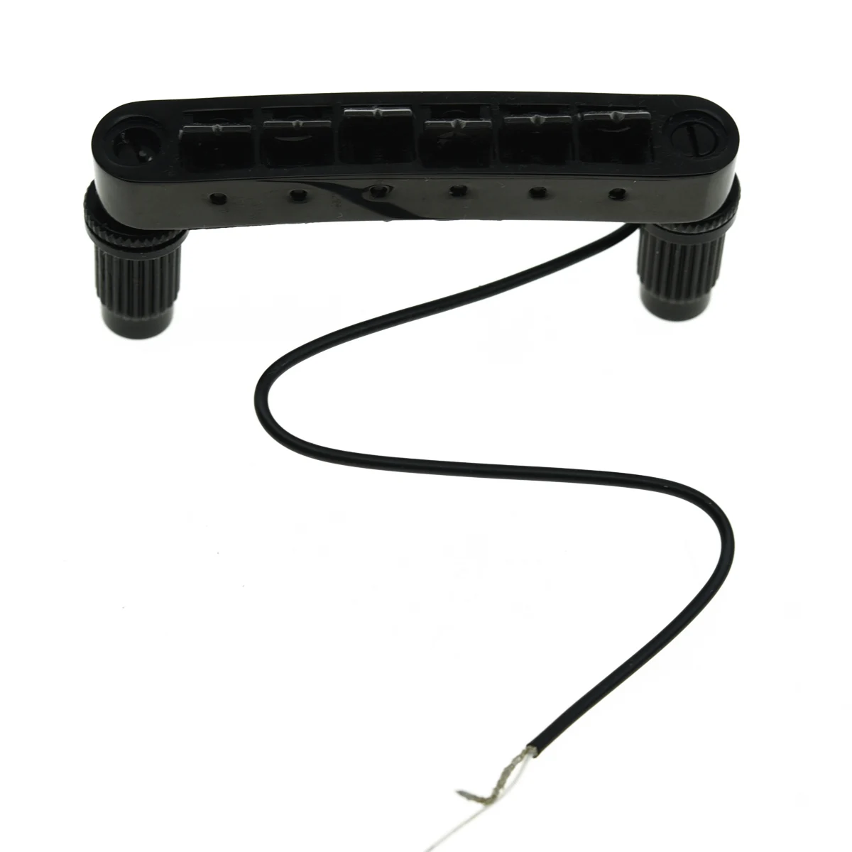 Dopro Guitar Tune-o-Matic Piezo Bridge Pickup LP Piezo Guitar Bridge Pickup for Les Paul/SG/ES Chrome/Black/Gold