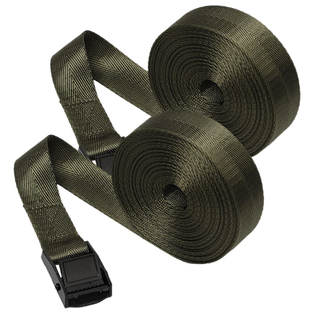 2 Rolls Hunting Camera Strap Bundling Belt Camping Supplies Securing Zinc Alloy Outdoor Accessory
