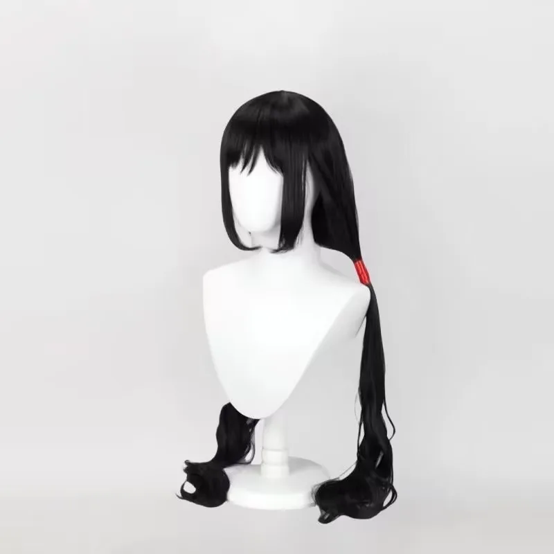 Anime Cos BLOOD-C Saya Kisaragi Cosplay Wig Black Hair Heat Resistant Synthetic Long Wig Halloween Gifts