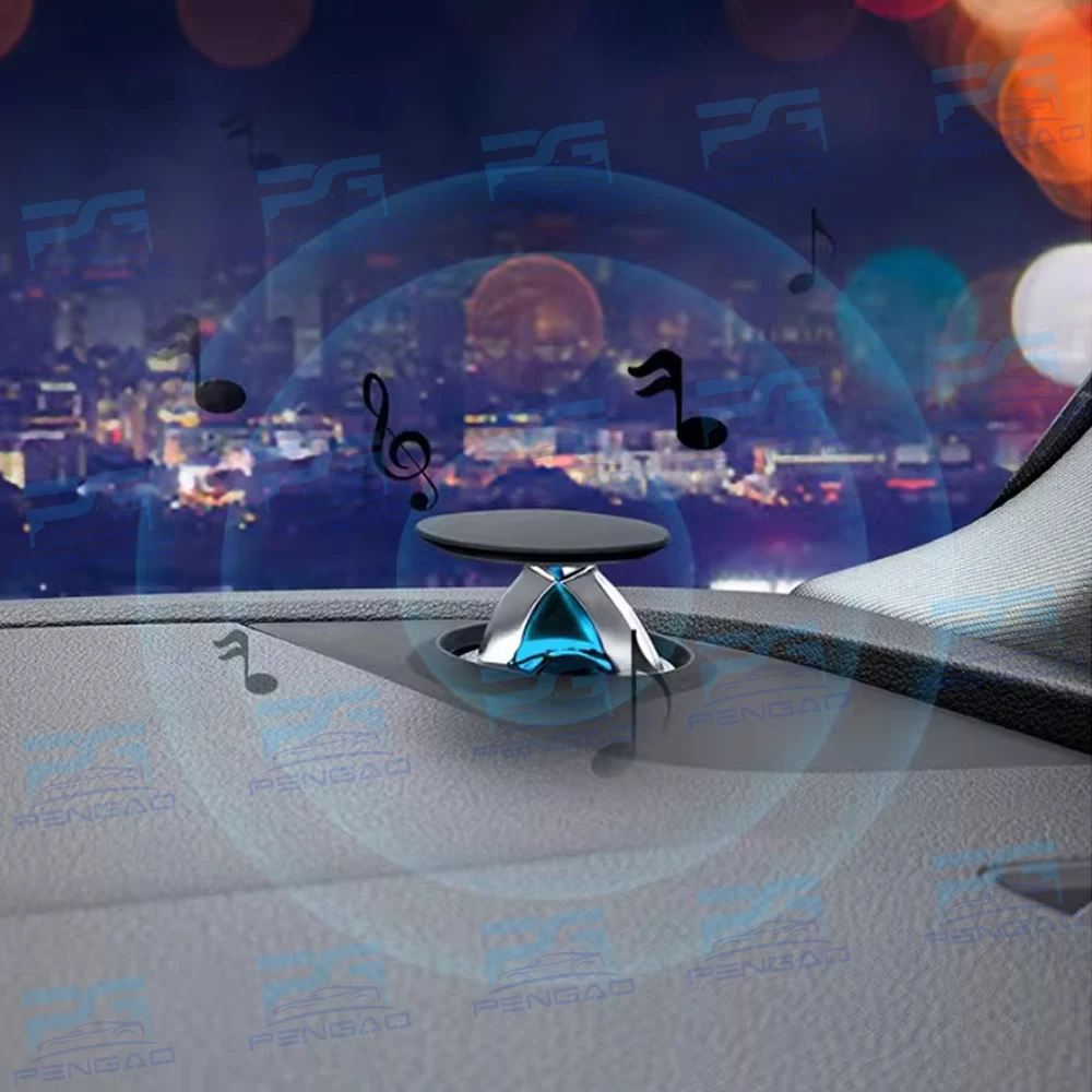 

32 Color LED Lifting Tweeter Speaker For Audi A4 A5 A6 A7 Q5 Q7 Q8 B9 C8 Electric Treble Horn Stylish Car Instrument Decoration