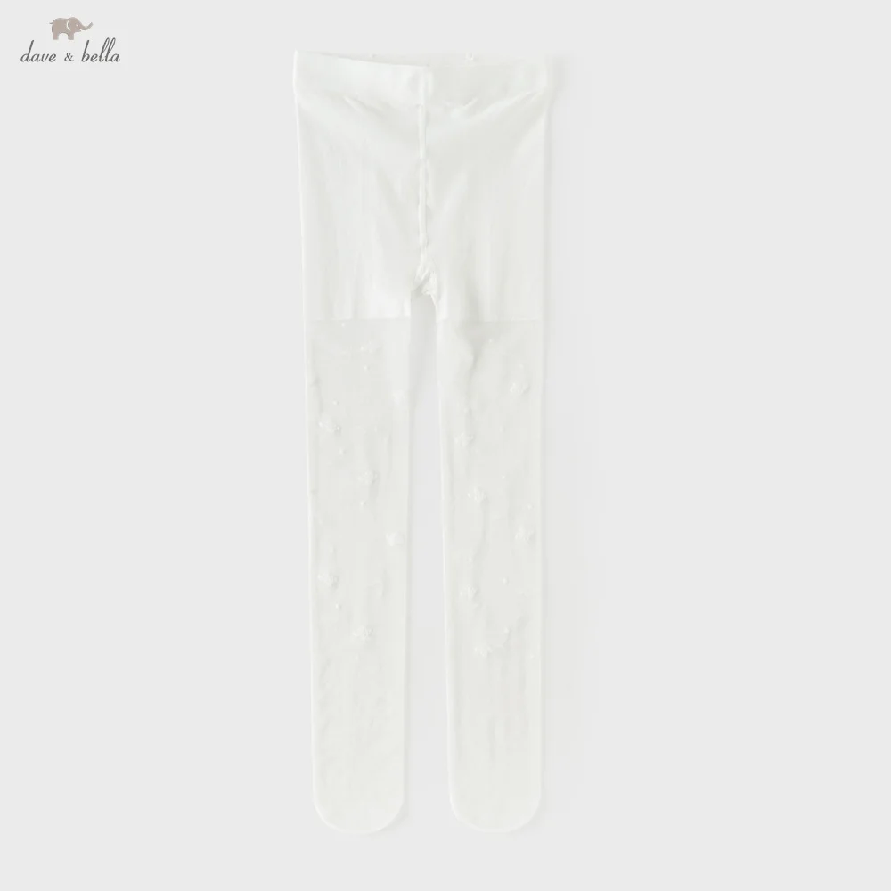 Dave Bella Girls Pantyhose Sweet Tights Children Summer Long Socks Breathable Cool Bottom Fashion Casual Elastic Party DB2262097